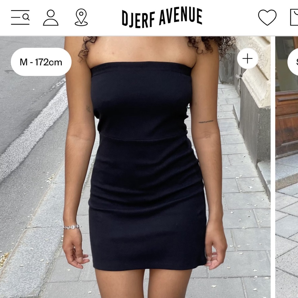 Djerf Avenue Tube Dress Blackberries